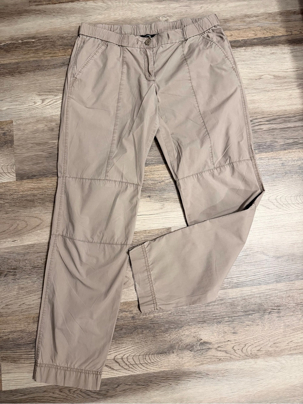 J. Crew Taupe Stretch Chino Pants
